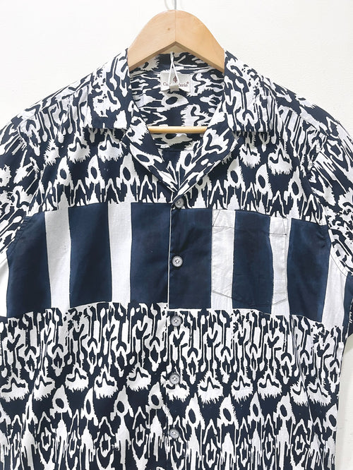 Cotton Poplin Half Sleeve Printed Shirt