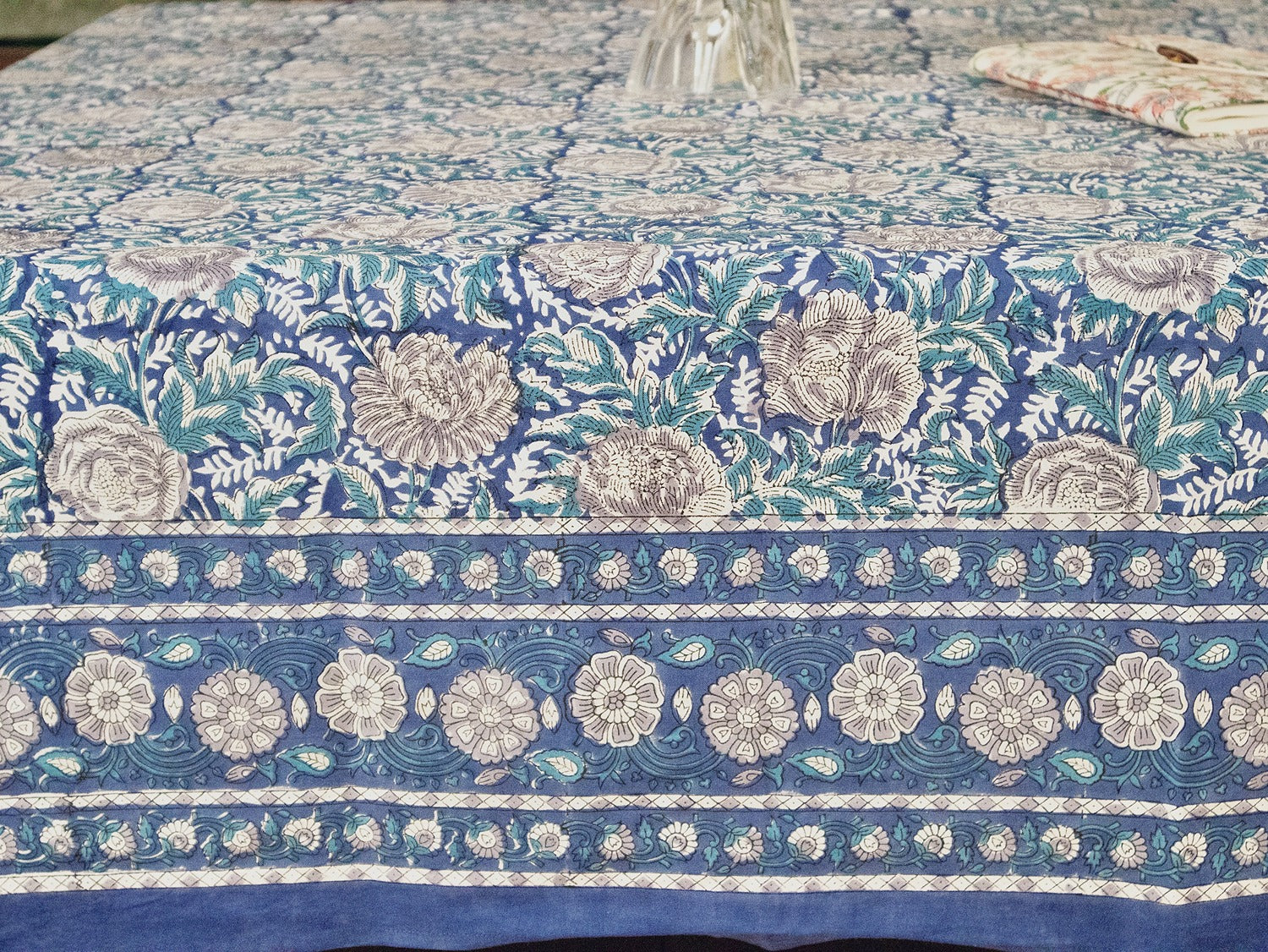 Coastal Blue Table Cover