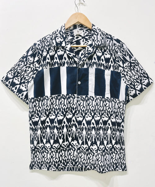 Cotton Poplin Half Sleeve Printed Shirt
