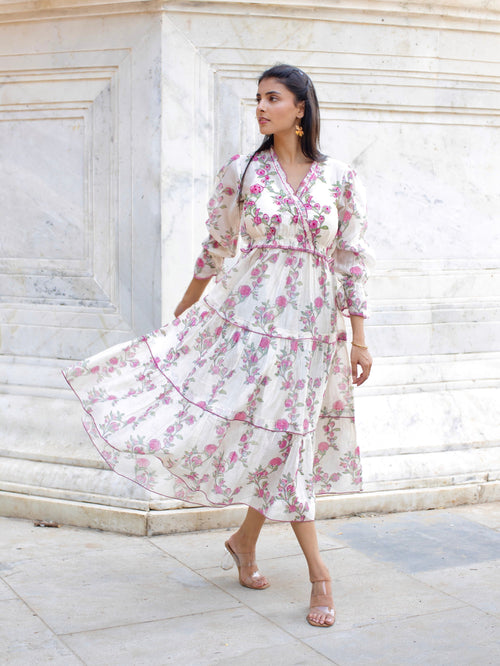 Mehak Chanderi Dress