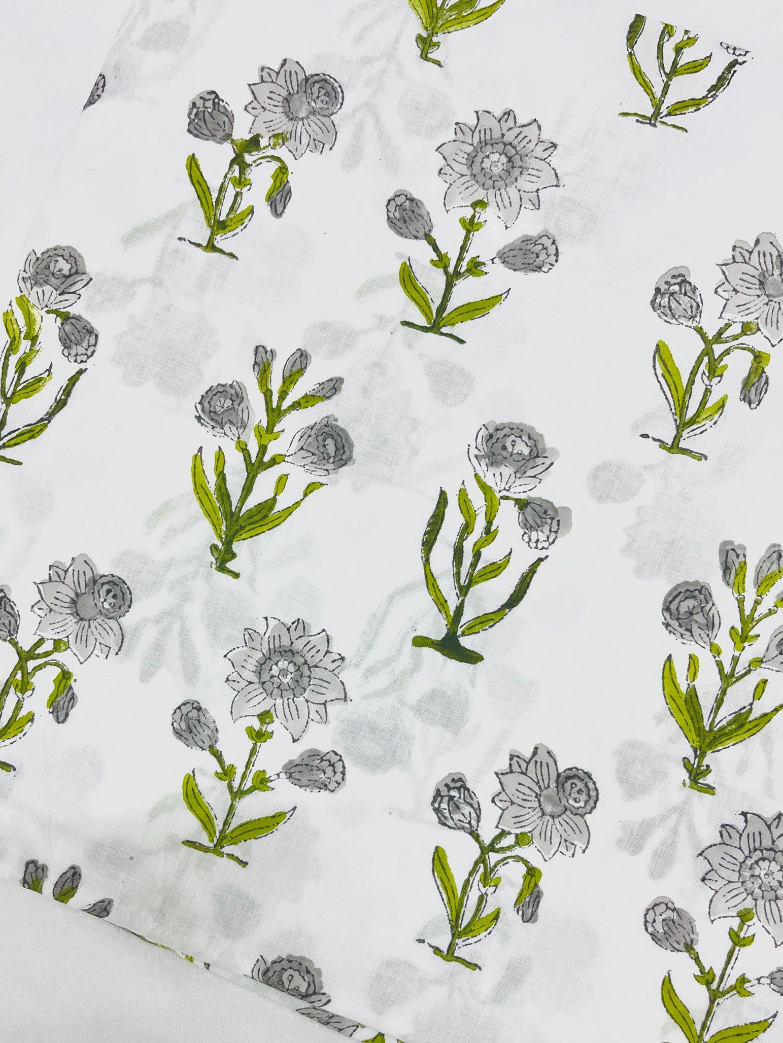 Cotton Block Printed Fabric