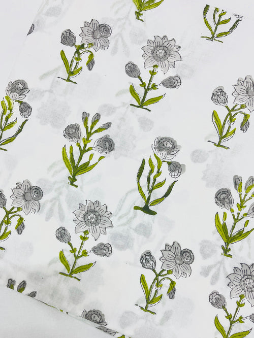 Cotton Block Printed Fabric