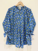 Block Printed Cotton Short Top