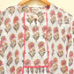 Block Printed Cotton Short Top