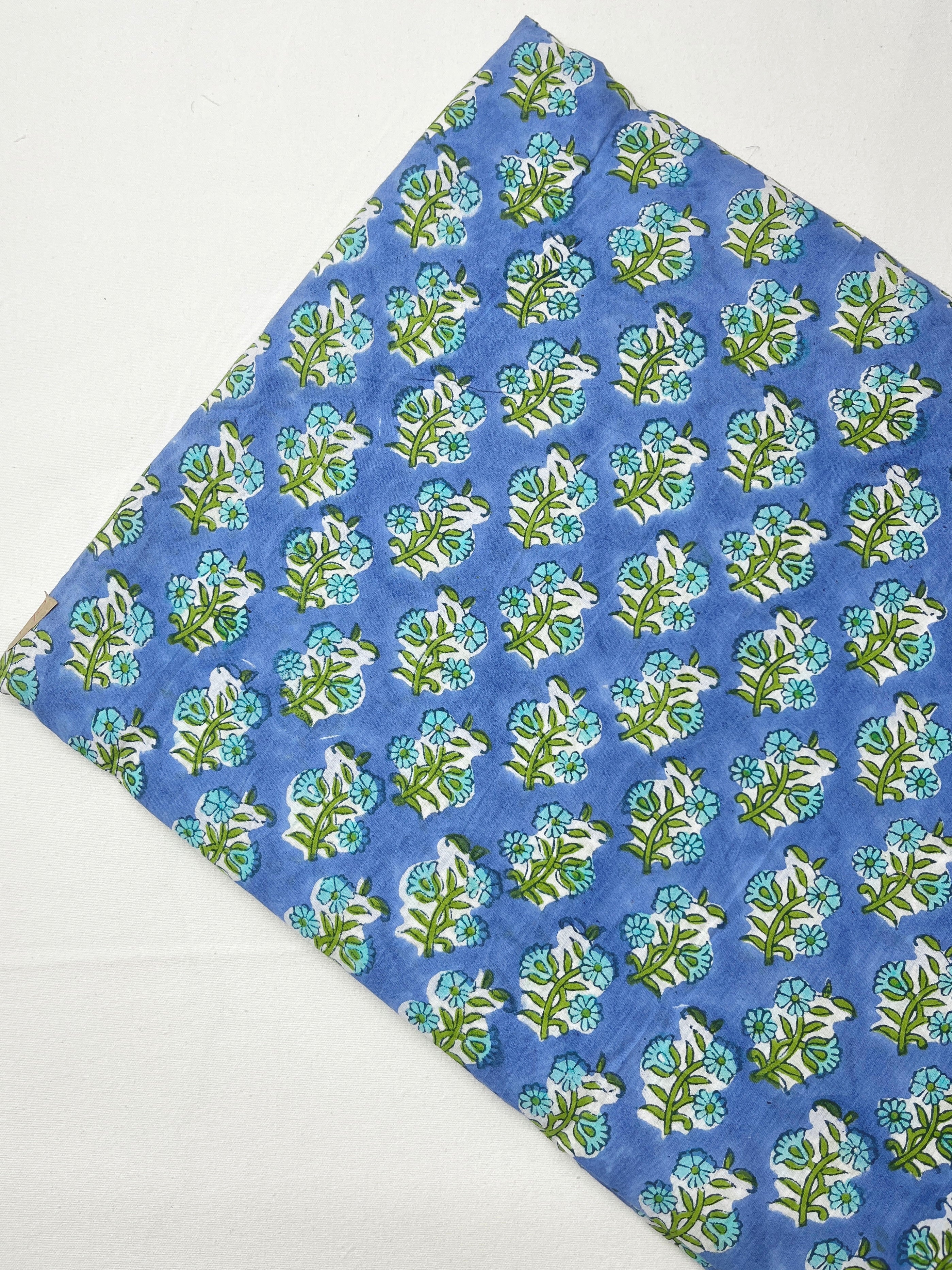 Cotton Block Printed Fabric