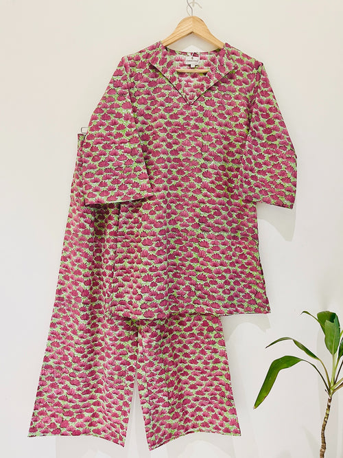 Floral Pop Cotton Co-Ord set
