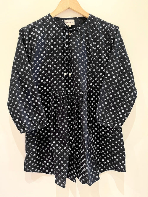 Block Printed Cotton Short Top