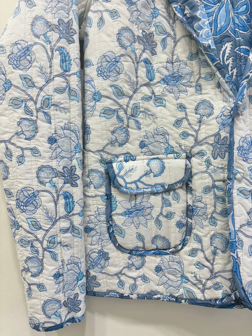Cotton Quilted Reversible Jacket