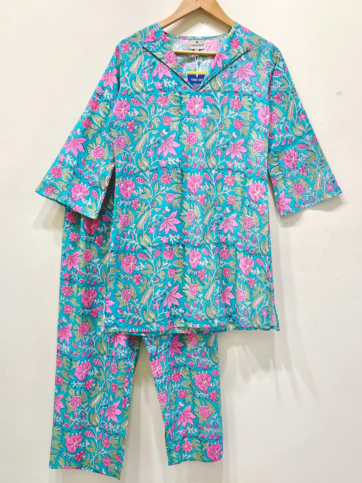 Tropical Bloom Printed Co-Ord Set