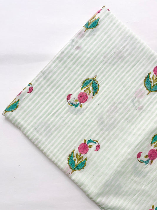 Cotton Block Printed Fabrics