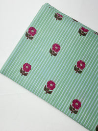 Cotton Block Printed Fabric