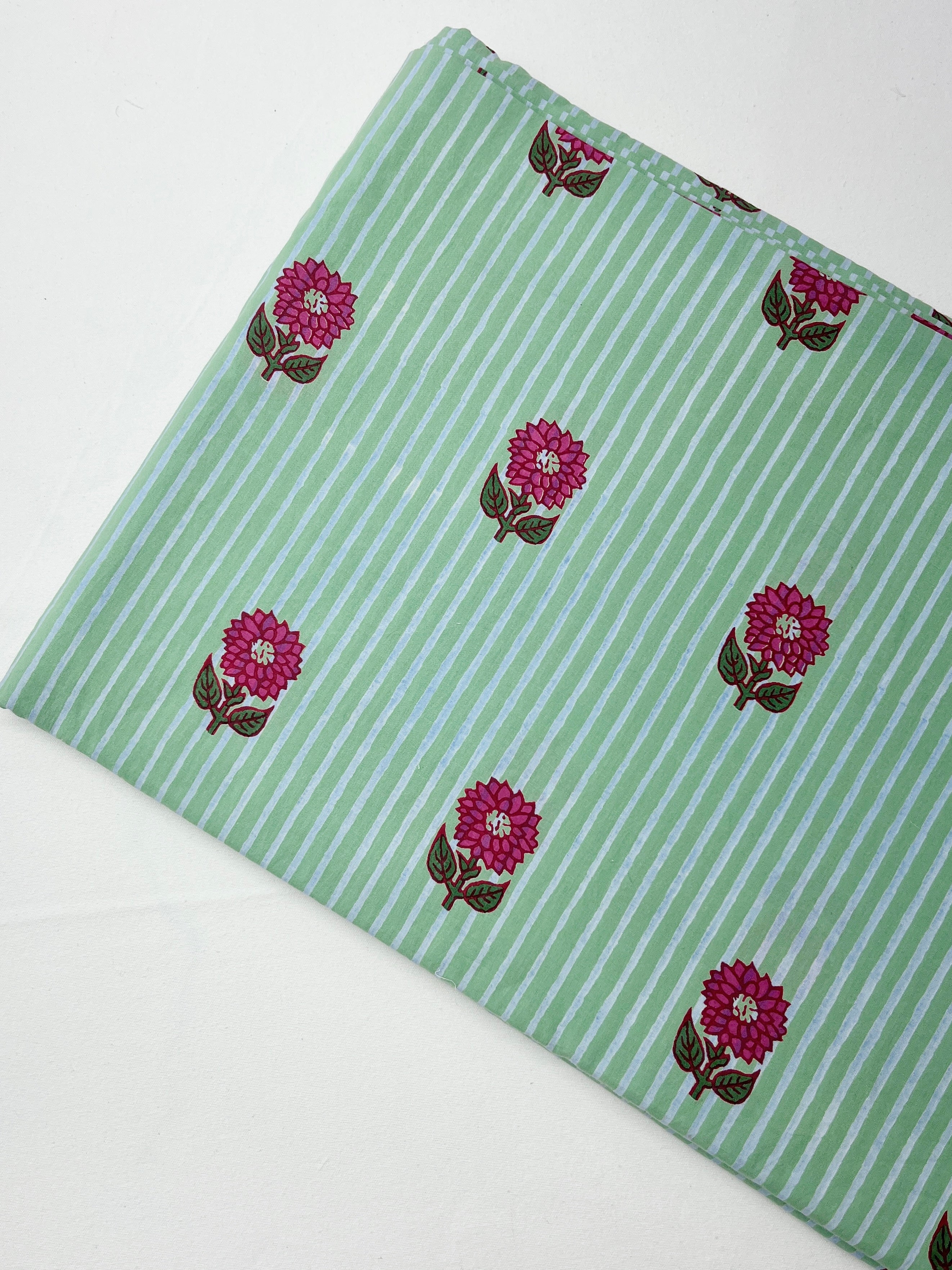 Cotton Block Printed Fabric