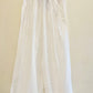 White Wide Leg Cotton Pants