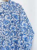 Block Printed Cotton Short Top