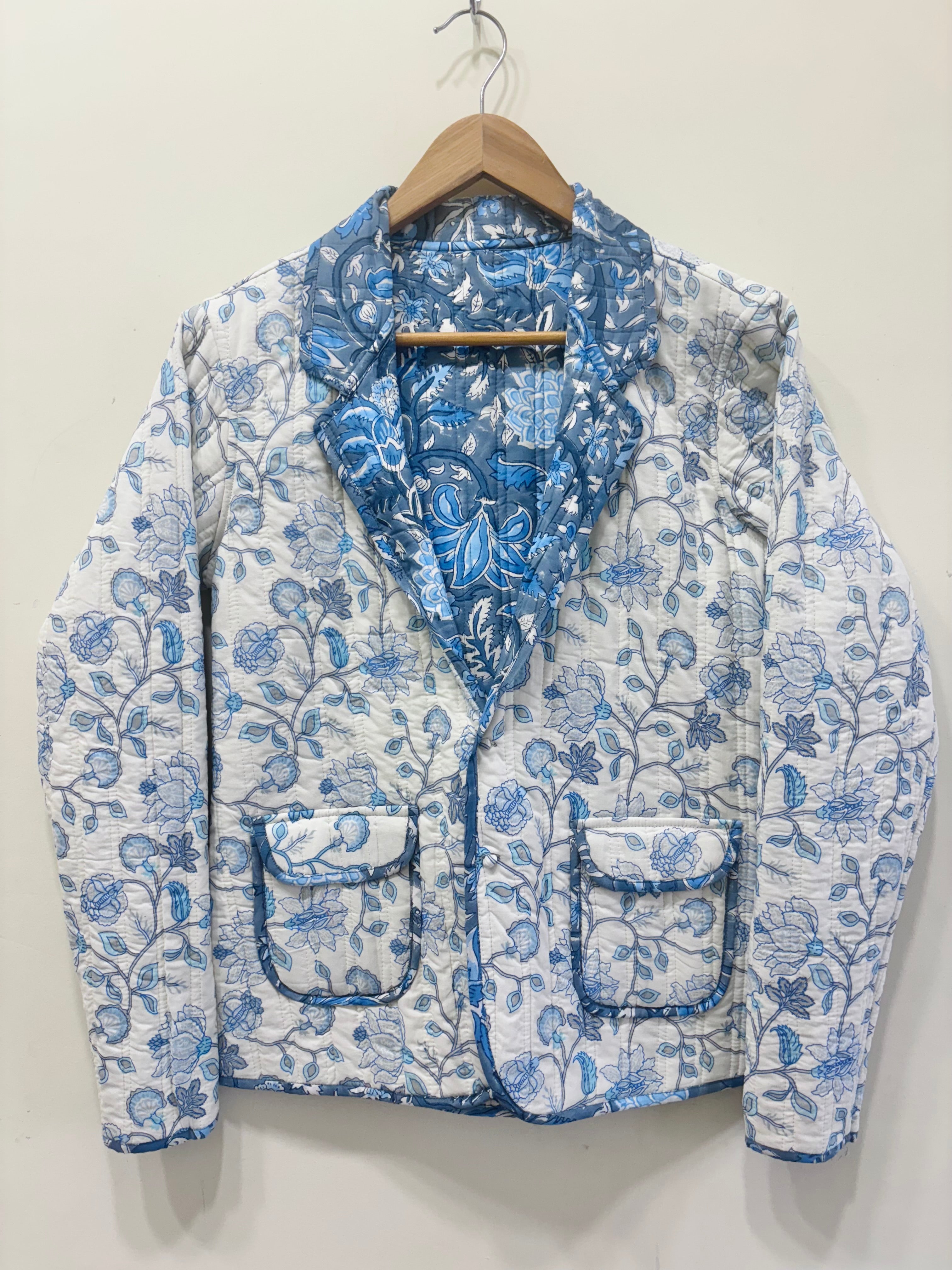 Cotton Quilted Reversible Jacket