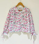 Rosétte Lace Cotton Short Top