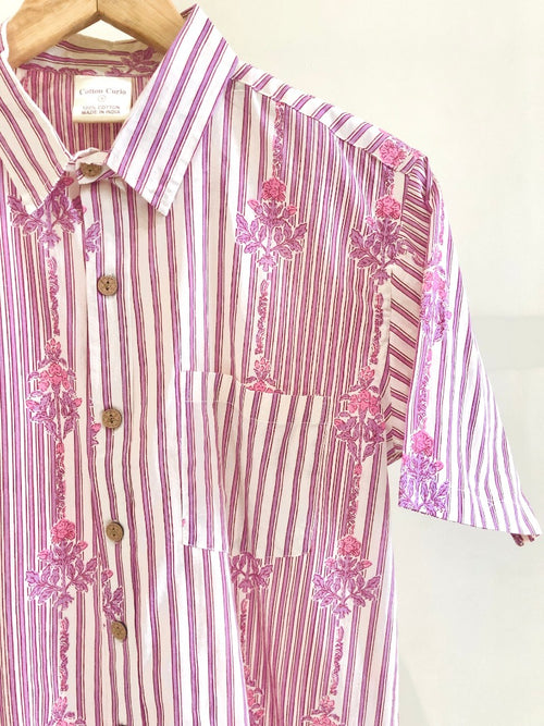 Cotton Printed Half Sleeve Shirt