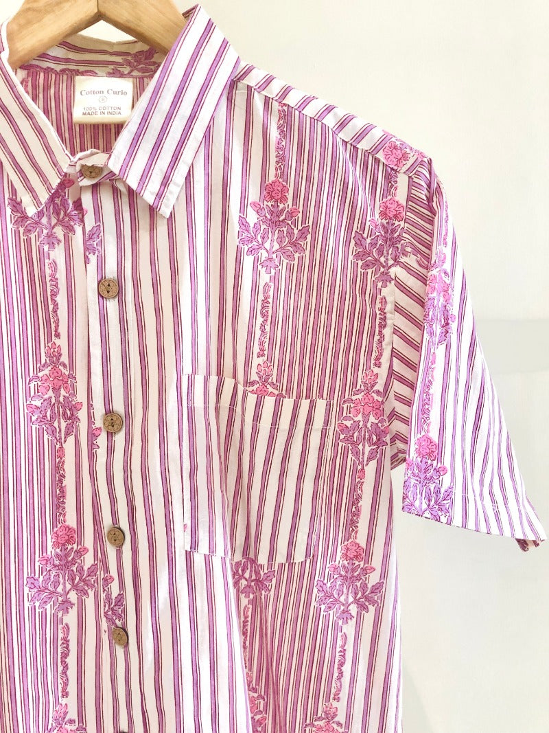 Cotton Printed Half Sleeve Shirt