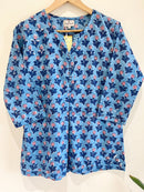 Block Printed Cotton Short Kurti