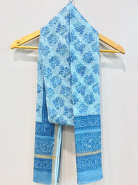 Block Printed Kota Doria Dupatta