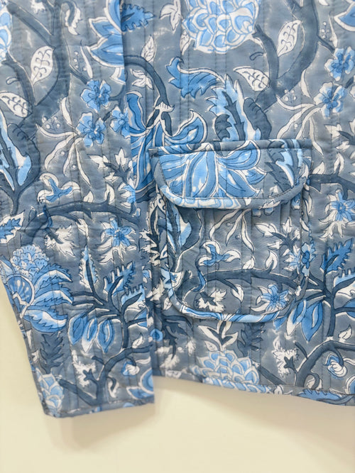 Cotton Quilted Reversible Jacket