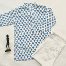 Boys Kurta with White Pants (0–8 Years)