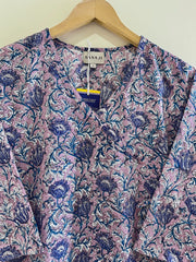 Block Printed Short Kurti