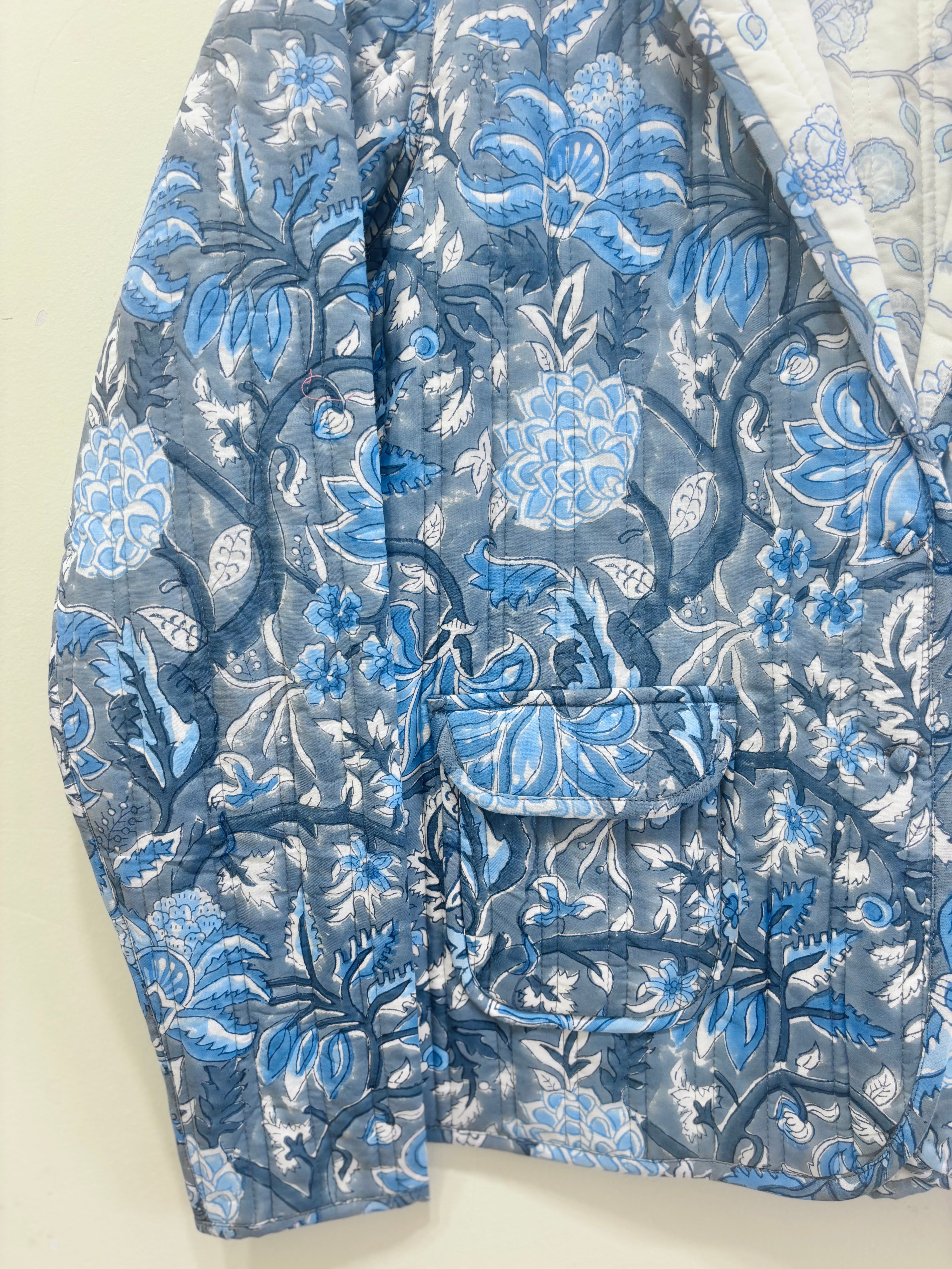 Cotton Quilted Reversible Jacket