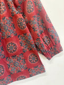 Ajrakh Cotton Short Top
