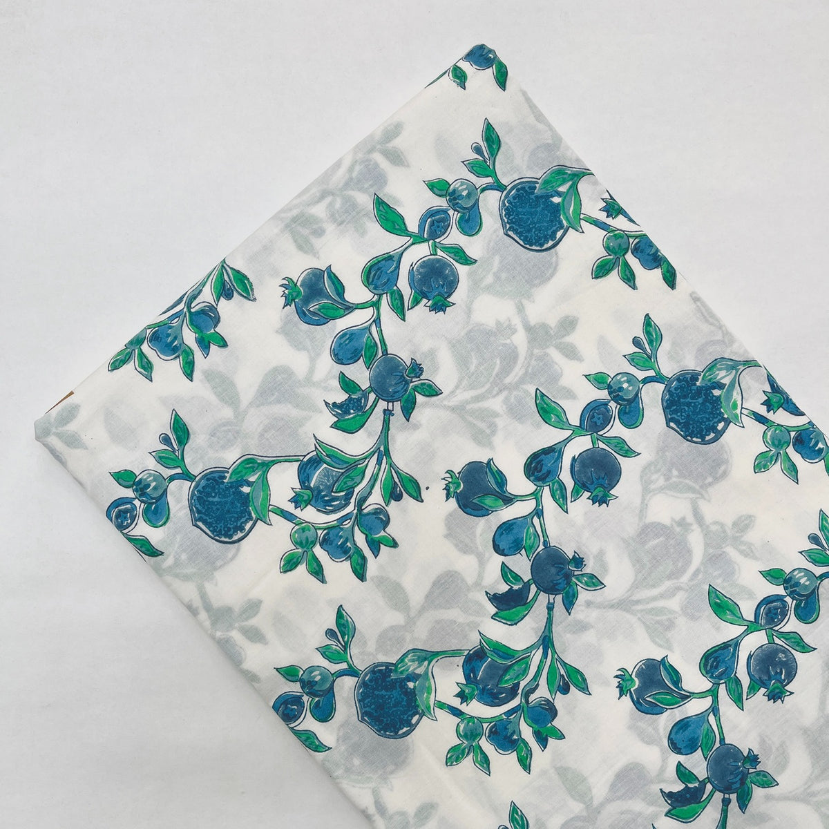 Organic Cotton Block Printed Fabric