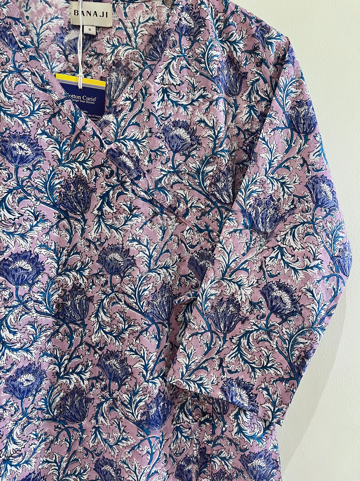 Block Printed Short Kurti