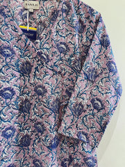 Block Printed Short Kurti