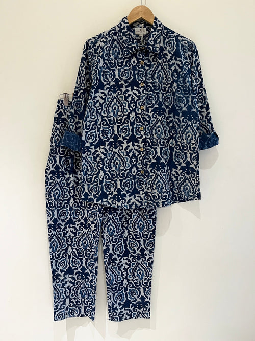 Midnight Tile Cotton Co-Ord Set