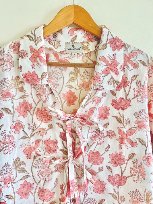 COTTON PRINTED HALF SLEEVE SHIRT