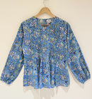 Block Printed Cotton Short Top