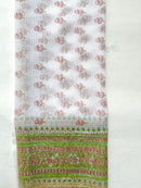 Block Printed Kota Doria Dupatta