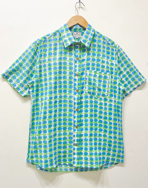 Cotton Printed Half Sleeve Shirt