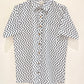 COTTON BLOCK PRINTED HALF SLEEVE SHIRT