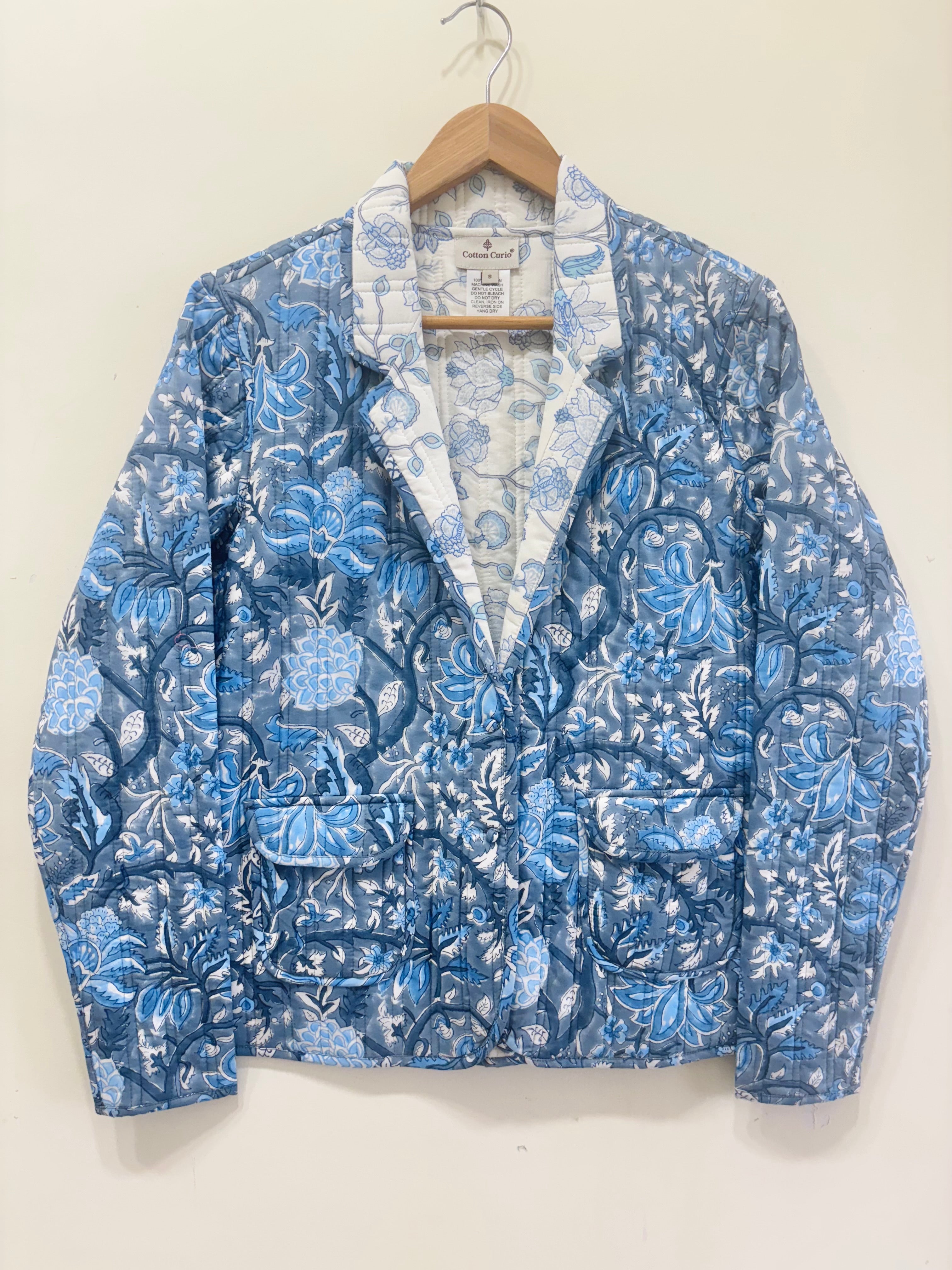 Cotton Quilted Reversible Jacket