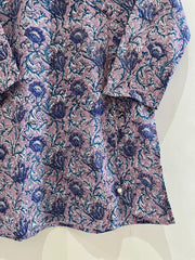 Block Printed Short Kurti