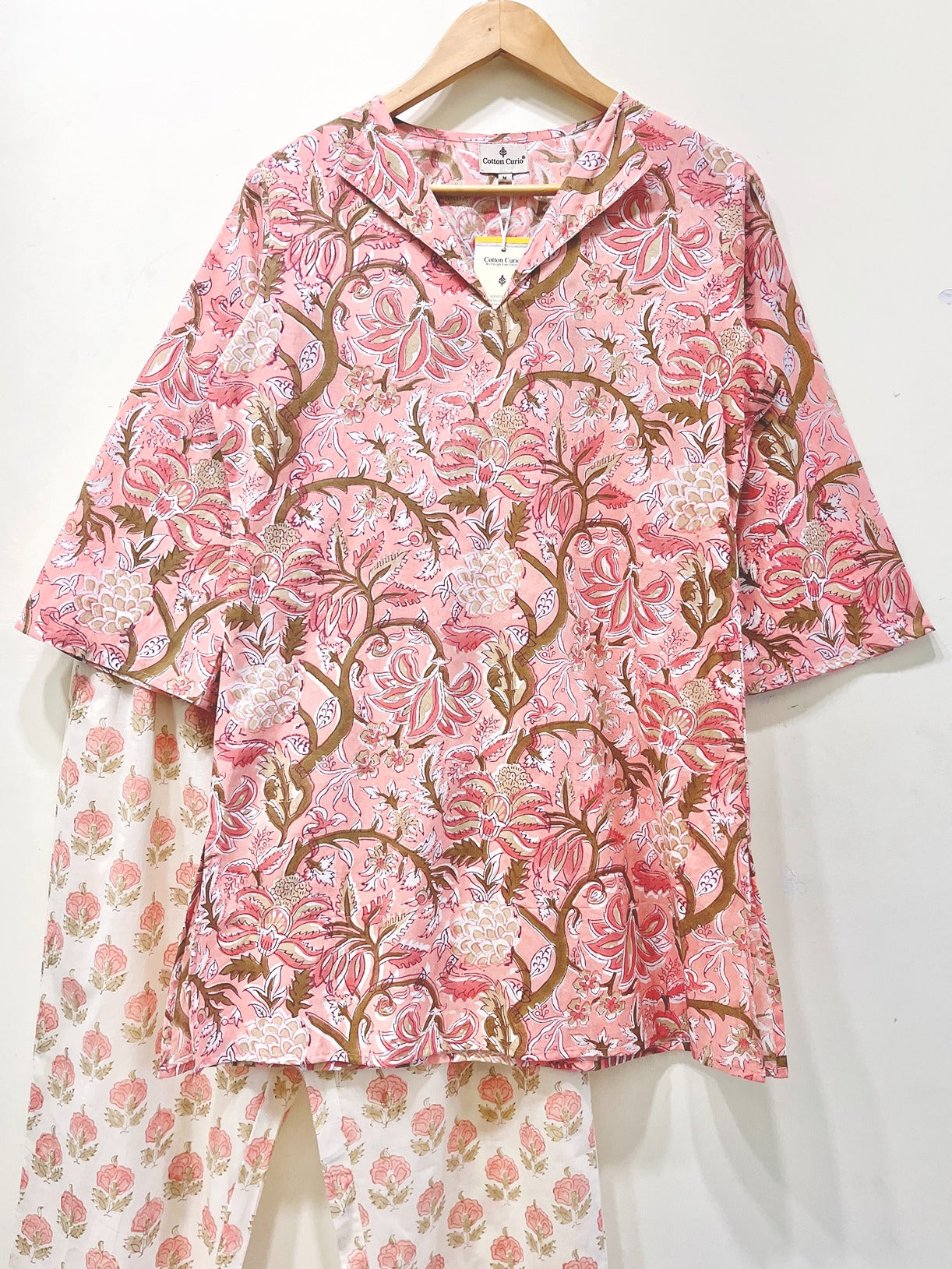 Dusky Rosewood Mirage Co-ord Set