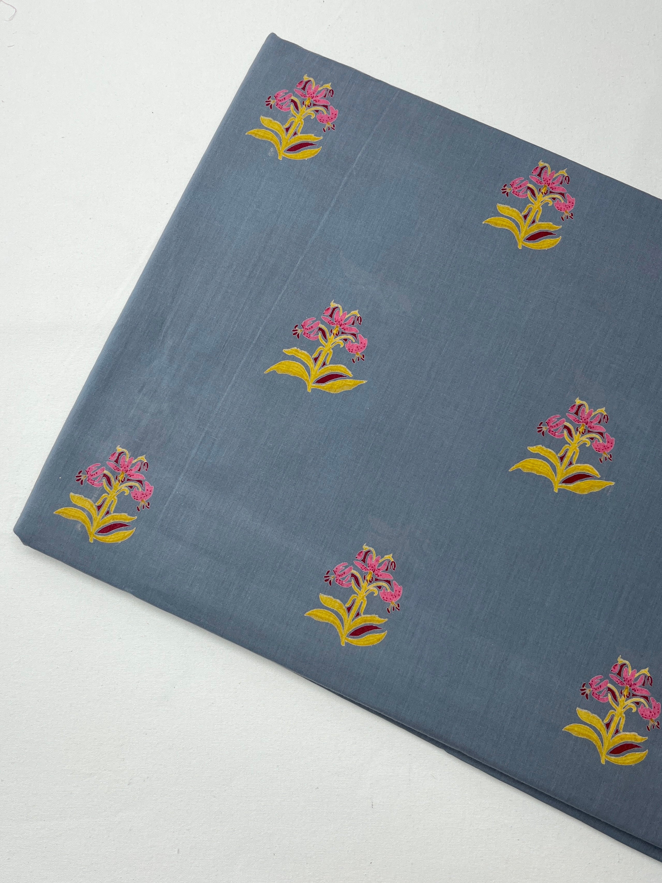 Cotton Block Printed Fabric