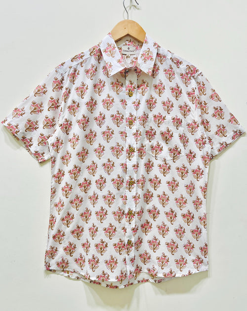 Cotton Printed Half Sleeve Shirt