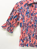 Block Printed Cotton Short Top