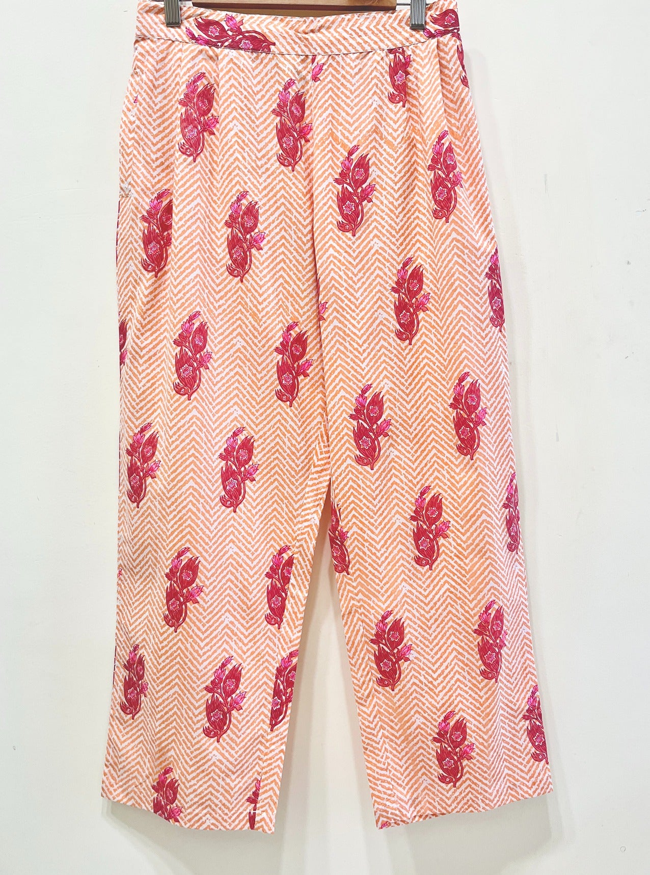 Coral Bloom Cotton Co-Ord set
