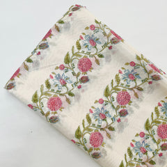Chanderi Block Printed Fabric