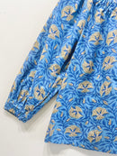 Block Printed Cotton Short Top