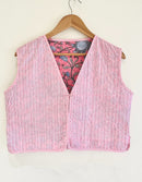 Cotton Kantha Reversible Jacket