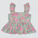 Sage Garden Frill Short Top