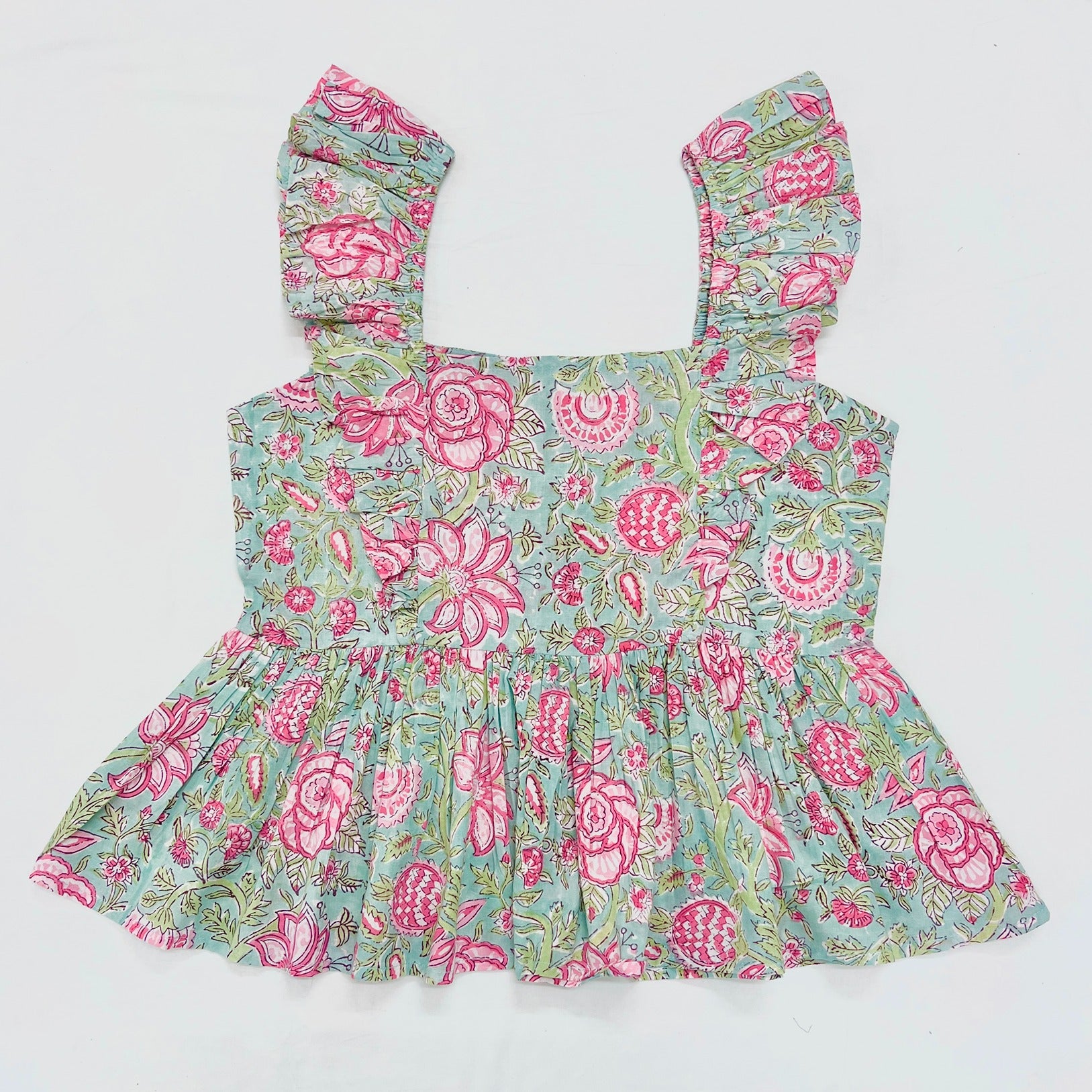 Sage Garden Frill Short Top